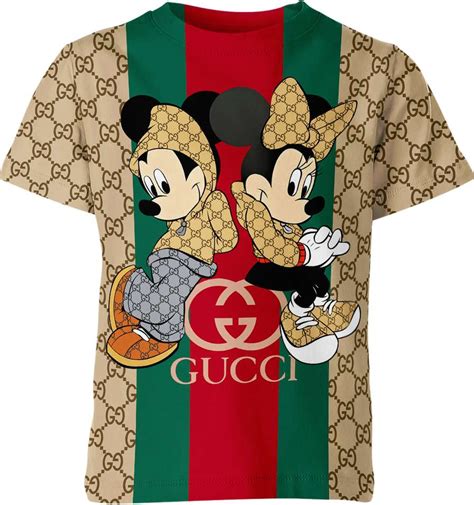 gucci mickey mouse shirt fake|mickey mouse gucci images.